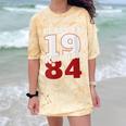 Reunion 1984 Class Of 1984 Reunion 84 Graduation 1984 Comfort Color Blast T-Shirt Citrine