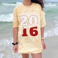 Reunion 2016 Class Of 2016 Reunion 16 Graduation 2016 Comfort Color Blast T-Shirt Citrine