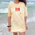 RN Nursing Student Graduation EaRNed It Comfort Color Blast T-Shirt Citrine