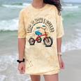 This How I Rolled Retro Tricycle 80s 90s Kid Nostalgia Premium Tri-Blend Comfort Color Blast T-Shirt Citrine