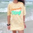 Sarcasm It's How I Hug Sarcastic Humor Introvert Comfort Color Blast T-Shirt Citrine