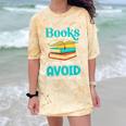 Sarcastic Books Anti Social Introvert Book Conversation Comfort Color Blast T-Shirt Citrine