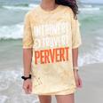 Sarcastic Introvert Extrover Pervert Comfort Color Blast T-Shirt Citrine