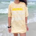 Sarcastic Saying For Overthinkers Introverts Comfort Color Blast T-Shirt Citrine