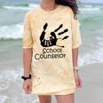 School Counselor t Shirt School Teacher Graduation Idea Comfort Color Blast T-Shirt Citrine