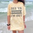 See Ya Elementary School Graduation Shirt Comfort Color Blast T-Shirt Citrine