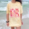 Selectively Social Sarcastic Introvert Humor Comfort Color Blast T-Shirt Citrine Selectively Social Sarcastic Introvert Humor Comfort Color Blast T-Shirt Citrine