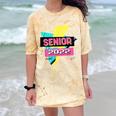 Senior 2022 Graduation Class Of 2022 Retro 90's Graduation Comfort Color Blast T-Shirt Citrine