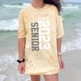 Senior 2023 Senior 23 Senior Class Of 2023 Graduation Done Comfort Color Blast T-Shirt Citrine