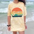 Senior 2023 Graduation My Last First Day Of Class Of 2023 Comfort Color Blast T-Shirt Citrine