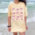 Senior 2025 Coquette Pink Bow Class Of 2025 Graduation Girls Comfort Color Blast T-Shirt Citrine