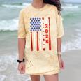 Senior 2026 Baseball American Flag Class Of 2026 Graduation Comfort Color Blast T-Shirt Citrine