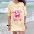 Senior 2026 Class Of 26 Coquette Pink Bow Graduation Sister Comfort Color Blast T-Shirt Citrine