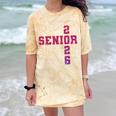 Senior 2026 Class Of 2026 Graduation 2026 Pink Girl Women Comfort Color Blast T-Shirt Citrine