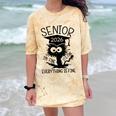Senior 2026 High School College Graduation Year Class Of 26 Comfort Color Blast T-Shirt Citrine