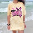 Senior 2027 Class Of 2027 Coquette Girl Pink Graduation 2027 Comfort Color Blast T-Shirt Citrine