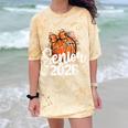 Senior Basketball Class Of 2026 Coquette Graduation Day Comfort Color Blast T-Shirt Citrine