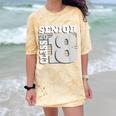 Senior Class Of 2018 T Shirt High School Graduation Comfort Color Blast T-Shirt Citrine