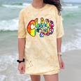 Senior Class Of 2019 Boho Tie Dye Graduation Comfort Color Blast T-Shirt Citrine