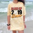 Senior Class Of 2019 Tshirt Graduation School Baseball Comfort Color Blast T-Shirt Citrine