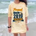 Senior Class Of 2019 Tshirt Graduation School Students Uncle Comfort Color Blast T-Shirt Citrine