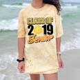 Senior Class Of 2019 Tshirt Graduation School Volleyball Comfort Color Blast T-Shirt Citrine