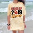 Senior Class Of 2019 Tshirt Graduation Students Football Comfort Color Blast T-Shirt Citrine