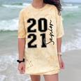 Senior Class Of 2021 Graduation High School College Comfort Color Blast T-Shirt Citrine