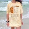 Senior Class Of 2023 Graduation Basketball Team Graduate Comfort Color Blast T-Shirt Citrine