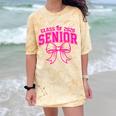 Senior Class Of 2026 Coquette Pink Bow Graduation 2026 Comfort Color Blast T-Shirt Citrine