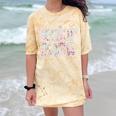 Senior Class Of 2026 Graduation 2026 Coquette Pink Bow Cute Comfort Color Blast T-Shirt Citrine