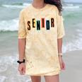 Senior Class Of 2026 Women Men Graduation Class Of 2026 Comfort Color Blast T-Shirt Citrine