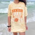 Senior Dad Class Of 2026 Graduate Basketball Graduation 2026 Comfort Color Blast T-Shirt Citrine