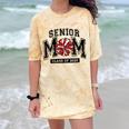 Senior Mom 2025 Cheer Mama Class Of 2025 Graduation Comfort Color Blast T-Shirt Citrine