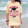 She Believed She Could So She Mastered It Graduation Comfort Color Blast T-Shirt Citrine