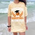 Sister Class Of 2025 Senior Basketball Graduation Family Comfort Color Blast T-Shirt Citrine