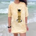 SmileteesGrad Llama Graduation T-Shirt Comfort Color Blast T-Shirt Citrine