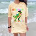 So Long Kindergarten Graduation Class 2025 Dinosaur Kids Comfort Color Blast T-Shirt Citrine