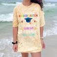 So Long Kindergarten Graduation Look Out 1st Grade 2025 Kids Comfort Color Blast T-Shirt Citrine