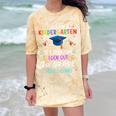 So Long Kindergarten Graduation Look Out 1st Grade 2025 Kids Premium Tri-Blend Comfort Color Blast T-Shirt Citrine