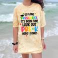 So Long Preschool Pre-K Here I Come Graduation Comfort Color Blast T-Shirt Citrine