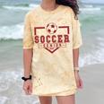 Soccer Senior Night Soccer Senior 2025 Graduation 33 Comfort Color Blast T-Shirt Citrine