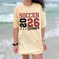 Soccer Senior Night Soccer Senior 2026 Graduation 71 Comfort Color Blast T-Shirt Citrine