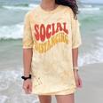 Social Distancing Expert Introvert Comfort Color Blast T-Shirt Citrine Social Distancing Expert Introvert Comfort Color Blast T-Shirt Citrine