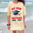 My Son Mastered It Shirt Masters Tee Graduate Graduation Comfort Color Blast T-Shirt Citrine