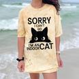 Sorry I Can't Go I'm An Indoor Cat Introvert Cats Comfort Color Blast T-Shirt Citrine Sorry I Can't Go I'm An Indoor Cat Introvert Cats Comfort Color Blast T-Shirt Citrine