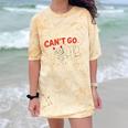 Sorry I Can't Go I'm An Indoor Cat Introvert Cat Owner Comfort Color Blast T-Shirt Citrine