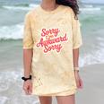 Sorry I'm Awkward Sorry Introvert Humor Comfort Color Blast T-Shirt Citrine