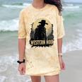Spaghetti Western Cowboy Culture Classic Western Nostalgia Comfort Color Blast T-Shirt Citrine