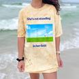 Out Standing In Her Field Graduation Tee Comfort Color Blast T-Shirt Citrine